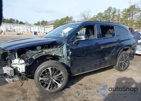 2021 Toyota Highlander Xse из США, поврежденный, VIN 5TDLZRBH3MS154361